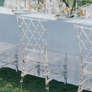 <span class=keywords><strong>Sillas</strong></span> de hielo de cristal para salón de bodas - Product Image 1