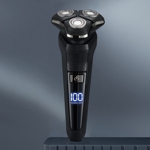 Afeitadora Eléctrica Exclusiva para Hombre con Carga USB, Diseño de Tres Cuchillas Flotantes, Recortadora de Barba para Uso Doméstico y en Hoteles, Recargable por USB - Product Image 5