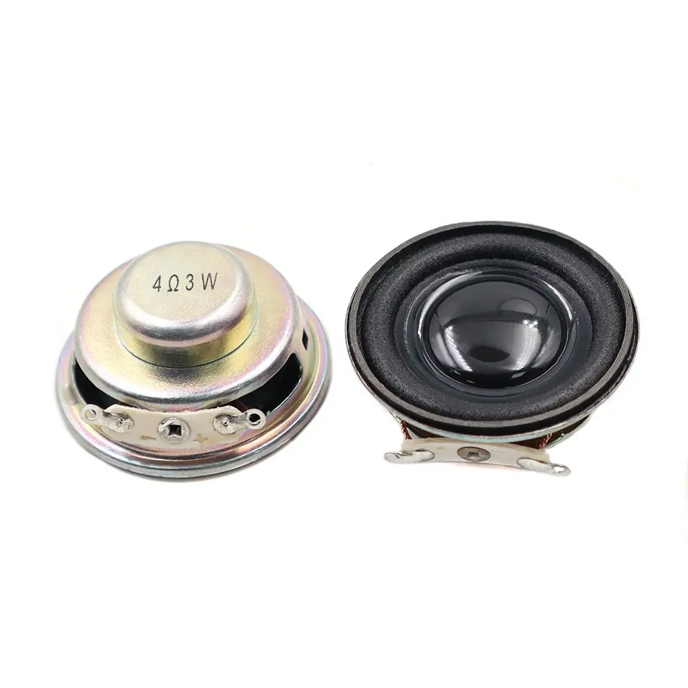 36 MM 4 ohm 3 W haut-parleurs magnétiques en coque de fer 36 MM 4R 3 Watt haut-parleurs composants acoustiques pour Machine publicitaire