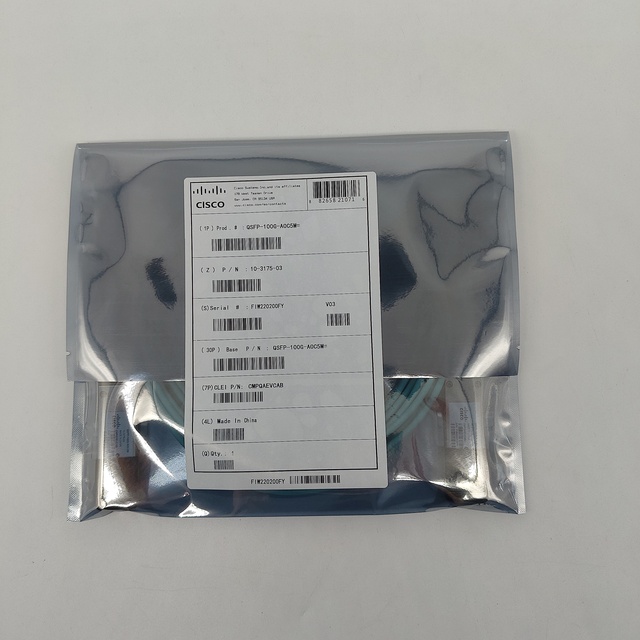 New Original Cisco QSFP-100G-AOC1M /5M/7M/10M 100G QSFP28 Active Optical Cable 1M Optical Transceiver
