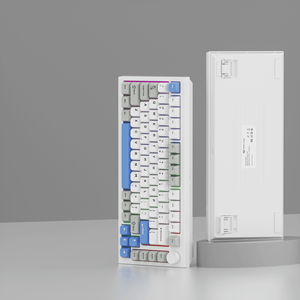 Tastiera meccanica Tastiera Tasto Tasto Tasto Tasto a Tasto 128 Tasto Bianco Blu Grigio Universale - Product Image 5