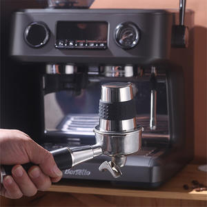 ถ้วยตวงเมล็ด<span class=keywords><strong>กาแฟ</strong></span>แบบพกพาขนาดเล็ก ปี 2026 ขนาด 51 มม. 53 มม. 58 มม. พร้อมปลอกซิลิโคนสำหรับเครื่องชงกาแฟ - Product Image 4