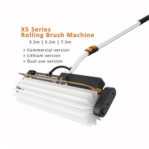 Robot de nettoyage à eau XYT avec <span class=keywords><strong>moteur</strong></span> sans balais X5, brosse rotative de 5,5 m pour le nettoyage des panneaux solaires - Product Image 6