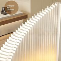 Paravent pliable lumineux YIMO, vente directe usine, pour bureau, salon, restaurant, cloison en papier