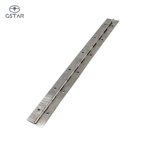 Bisagra de Piano Larga de Alta Calidad, 1.0 mm de Grosor, 180 Grados, Acero Inoxidable, Color Plateado - Product Image 4