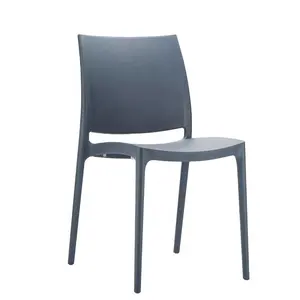 Günstige nordische hochwertige Ghost Chair PP Kunststoff Hochzeits stuhl Gartens tühle Gartenmöbel Kunststoff