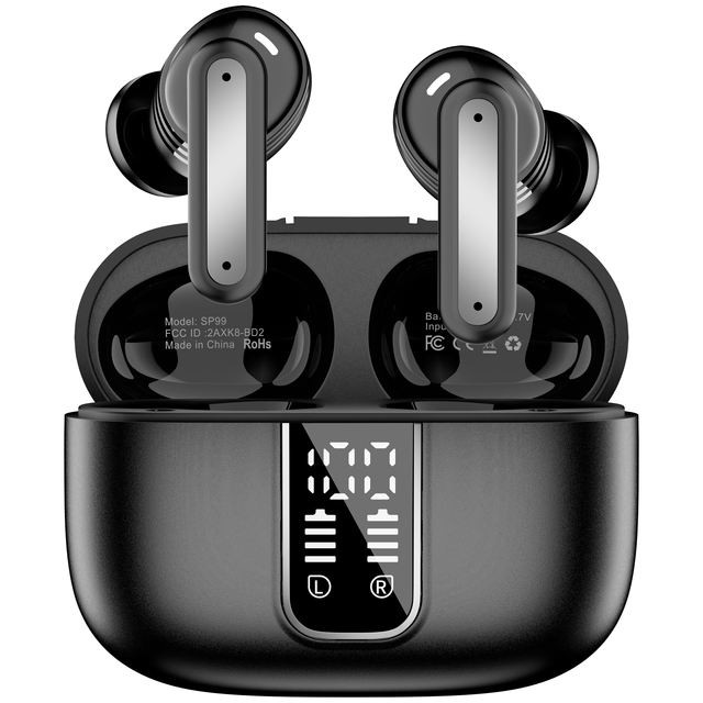 Oem Custom Logo Earphone TWS in Ear Headset Bluetooth Wireless Earbuds TWS Sports Earphone Long Standby Earphone