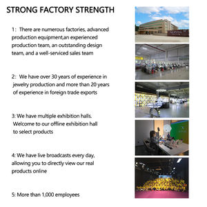 Gioielli XUPING all'Ingrosso da Guangzhou Produttore di Bigiotteria di Moda Placcata in Oro Rame e Acciaio Inox per Uomo e Donna - Product Image 2