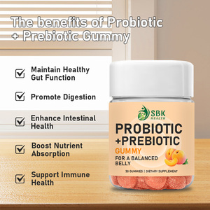 Gummies Probiotiques et Prébiotiques pour un Ventre Équilibré, Bacillus coagulans, Complément Alimentaire Quotidien pour la Santé Digestive - Product Image 2