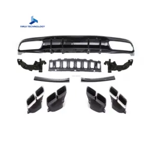 奔驰C级W205 C205轿跑车2015-2018升级版汽车配件消声器尾管
