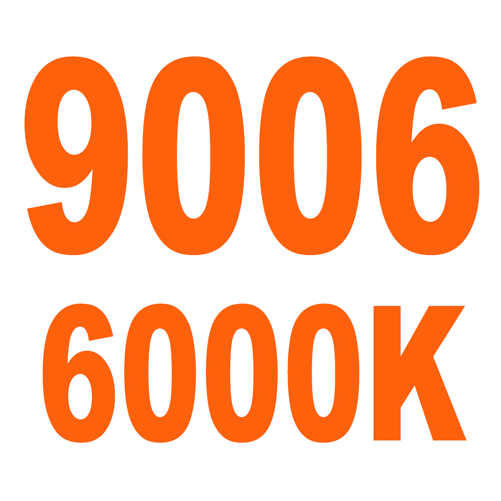 9006 HB4 6000K