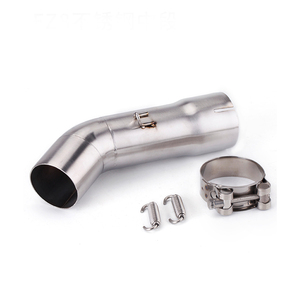 Pour Yamaha FZ8 FZ8N <span class=keywords><strong>FZ8S</strong></span> F Z8 S FZ8N YZF-FZ8 FZ800 Fazer Moto D'échappement Évasion Moto Slip-Sur Milieu Lien Tuyau - Product Image 1