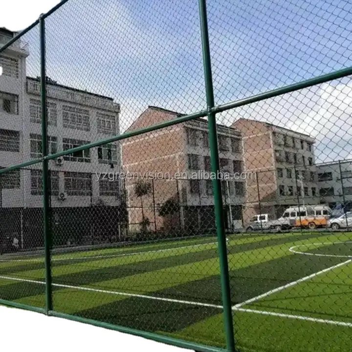 Популярное приветствие футбольное поле клетка Полный Стандартный размер футбольное поле искусственная трава для футбольного поля