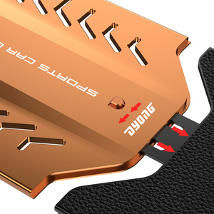 Coque de téléphone en métal anti-chute ultra-fine avec dissipation thermique, design à boucle élastique en aluminium, la plus vendue pour <span class=keywords><strong>iPhone</strong></span> 17 Pro Max - Product Image 2