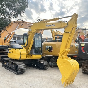 Mini-excavatrice sur chenilles hydraulique Komatsu PC78US à balayage zéro, modèles PC78US-6, PC78US-8, PC78US-10, PC78US-11, d'occasion, en stock - Product Image 4