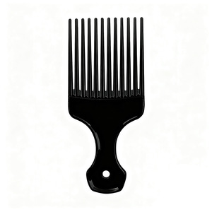 Peigne de coiffure à dents larges en plastique pour soins capillaires en salon - Product Image 3