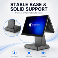 Mesin Kasir Terminal POS 15,6 Inci Windows 11 dengan Layar Sentuh Sistem Point of Sales Desktop untuk Restoran