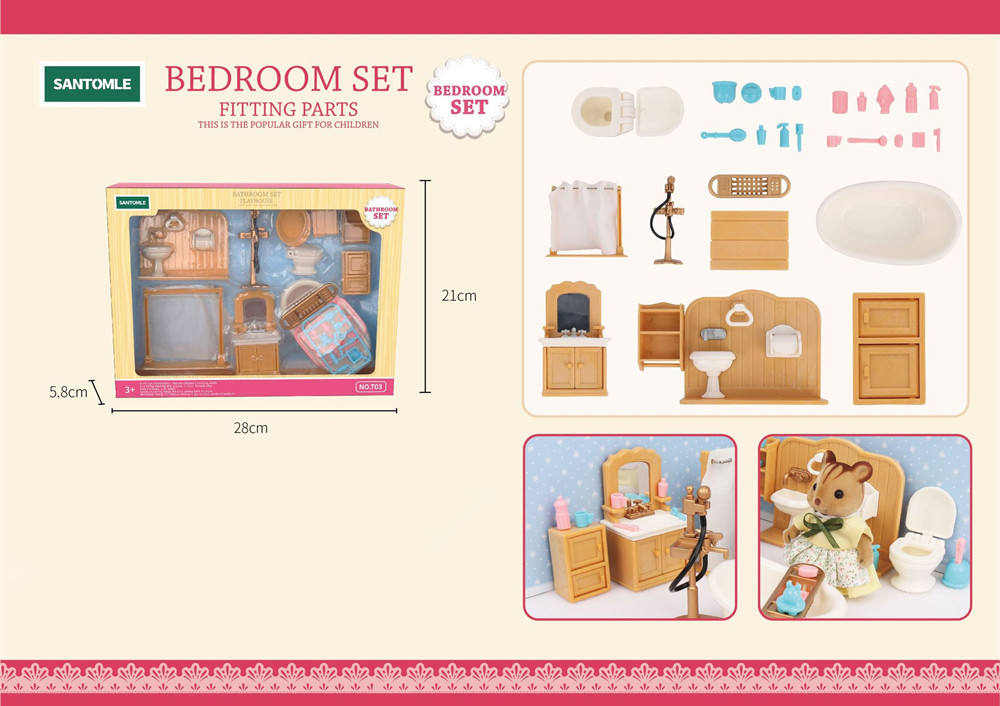 T03 Mini Bath Room Set