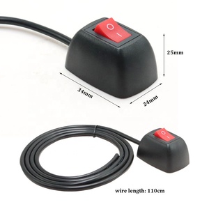 Interruptor de Botón <span class=keywords><strong>Pulsador</strong></span> Universal para Automóvil ZING EAR de 12 V, Cable de Encendido/Apagado con Bloqueo, 250 V Máx. Plástico de Voltaje para Remodelación de Camiones, Vehículos Recreativos y Embarcaciones - Product Image 2