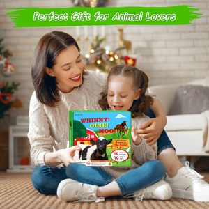 Động vật âm thanh sách với 10 nút nhựa động vật trang trại đồ chơi cho trẻ mới biết đi 3-5 - Product Image 6