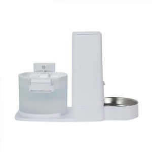 도매 가격 최신 자동 개 고양이 자동 스마트 애완 동물 피더 물 공급 2-in-1 애완 동물 물 디스펜서 - Product Image 3