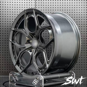 ล้ออัลลอย <span class=keywords><strong>SVJ</strong></span> น้ำหนักเบา ผลิตจากวัสดุ 6061T6 สี Gunmetal ลาย 5 ก้าน สำหรับรถยนต์ BMW Audi Mercedes Porsche สมรรถนะสูง ขนาด <span class=keywords><strong>18</strong></span> 22 นิ้ว - Product Image 2