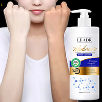 Vente en gros de lotion corporelle éclaircissante pour la peau noire, hydratante, naturelle, à base de plantes, biologique