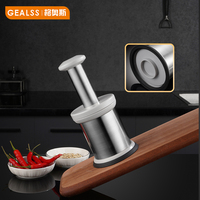 Ensemble d'outils de cuisine en verre pour fruits et légumes, moulin à épices, presse-ail, écraseur de gingembre, pilon à médicaments, écologique