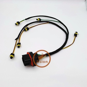 Arnés de cableado del inyector de excavadora 88-9865 215-3249 419-0841 546-2154 para motor E329D C9 330C.330D.336D - Product Image 1