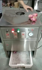 Chuyên Nghiệp Hiệu Quả Cao Thép Không Gỉ Hành Tây Peeler Máy 150-200 Công Suất kg/giờ Chức Năng Tự Động Cho Tỏi Hành Tây - Product Image 6