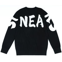 2024 personnalisé OEM et ODM hommes pull pull Jacquard pull à manches longues tricoté hiver hommes vêtements tricots pull en tricot personnalisé