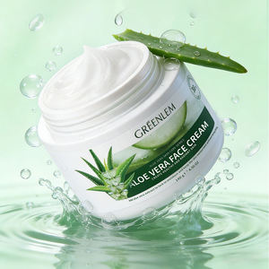 Crème Visage Apaisante à l'Aloe Vera Hydratante pour Peaux Sèches et Sensibles Soin Quotidien Nourrissant et Réparateur - Product Image 3