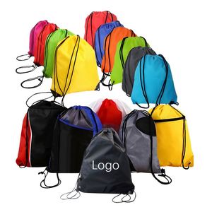 Custom Colorful Drawstring <b>Bags</b> Polyester Nylon Draw <b>String</b> <b>Bag</b> Medium for Little Toys Cheap Shopping Gift Packaging <b>Bag</b> - Product Image 1