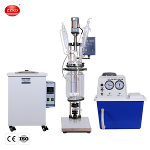 Biorreactor de Vidrio Encamisado de 5l con Elevación Automática y Manual - Product Image 6