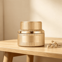 Boîte en carton de luxe pour crème pour les yeux, emballage de flacon cosmétique, boîte en carton personnalisée de luxe pour crème pour le visage