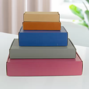 Boîte d'emballage pliable de luxe haut de gamme, écologique, faible MOQ, logo personnalisé, revêtement UV, gaufrage, matériaux recyclés, sur mesure - Product Image 1