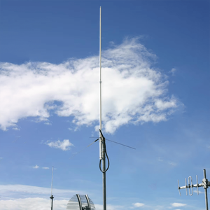 เสาอากาศสถานีฐานแบบติดตั้งถาวร V2000 Diamonds แบบสามย่านความถี่ HF VHF UHF ทำจากไฟเบอร์กลาส สำหรับใช้งานภายนอกอาคารและภายในบ้าน - Product Image 2