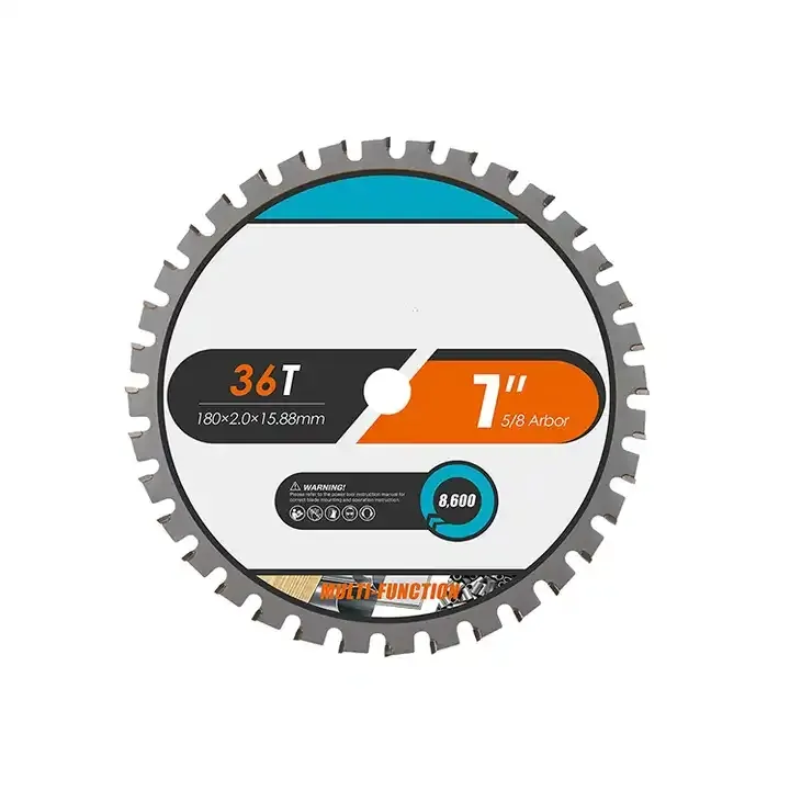 बहु प्रयोजन 36 दांत TCT परिपत्र देखा ब्लेड के लिए लकड़ी प्लास्टिक एल्यूमीनियम धातु काटने