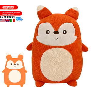Tùy Chỉnh Vuông Màu Tím Mèo Ôm Trọng Gối Sáng Tạo Mềm Lớn Đệm Plushie Fluffy Thú Nhồi Bông Đồ Chơi Sang Trọng Cho Bé Món Quà - Product Image 3