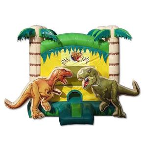 เครื่องเล่นเป่าลมรูปไดโนเสาร์แบบมืออาชีพ พร้อมสนามกีฬาเป่าลมสำหรับบริษัทให้เช่าจัดงานปาร์ตี้ - Product Image 2