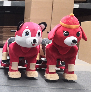 Mô Hình Mới Đi Xe Trên Động Vật Lông Thú Đi Bộ Chạy Điện Cho Trung Tâm Mua Sắm - Product Image 4