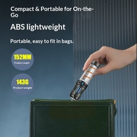 Lampe de camping anti-moustiques LED en ABS, rechargeable Type-C, design magnétique, légère et portable, pour tente extérieure, IP65