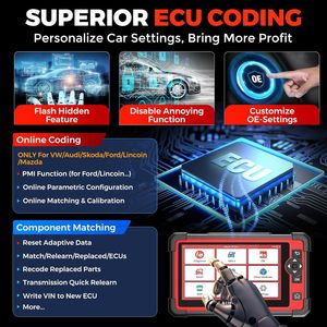 X-431 ra mắt công cụ chẩn đoán lỗi ô tô crp919e/BT hỗ trợ giao thức canfd và cấu hình đa ngôn ngữ ở nước ngoài - Product Image 4