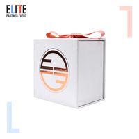 Boîte à Bijoux Collier Luxe en Papier Forme Livre Pliable avec Aimant, Logo Personnalisé et Conception Gratuite