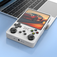 Konsol Game Retro Genggam WIFI 4 Inci R36S PLUS Populer 2026, Perangkat Game Portabel IPS dengan WIFI, R36S Plus Arkos 2.0