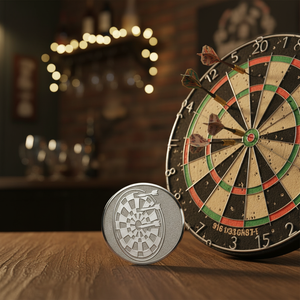 D=25mm Plate <b>Darts</b> Premium Quality Plaques - Product Image 3