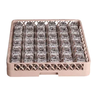 Cestas para <span class=keywords><strong>Lavavajillas</strong></span> con Compartimentos para Vasos y Tazas, las Más Vendidas del <span class=keywords><strong>2023</strong></span>, con 9/16/20/25/36/49 Compartimentos, Estantes para Vasos, Marco para Tazas, Cesta para Tazas - Product Image 1