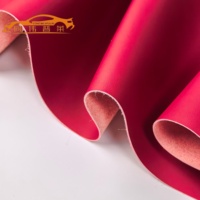 Cuir Nappa résistant à l'abrasion de 1,2 mm, cuir microfibre PU, cuir Nappa imperméable pour l'intérieur de la voiture, tissu pour la sellerie automobile, canapé
