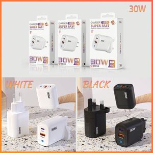 Fast <b>Charging</b> 30W PD Set 9V/3.4A USB-<b>C</b> <b>Type</b>-<b>C</b> <b>Cable</b> Wall Charger Adapter for IP 15 14 13 12 11 11Pro Max XS XR SE - Product Image 2