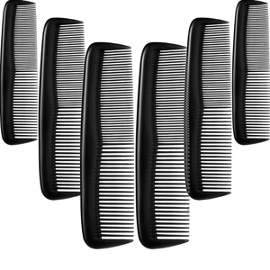 Tijeras de Peluquería Profesionales Masterlee Serie Negra Iónica, Plegables, Resistentes al Calor, Clásicas y Duraderas, con Dientes de Plástico - Product Image 1